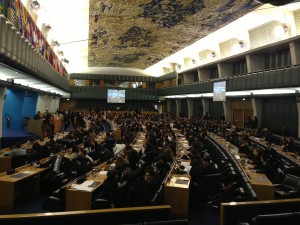 Lavori assembleari presso la sede della Fao a Roma