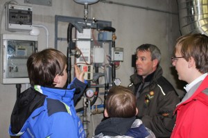 Anche oggi due classi hanno visitato la centrale a biomassa