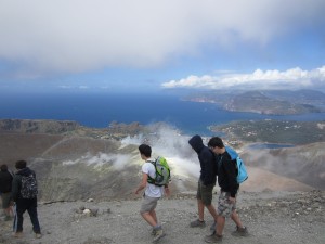 Cratere e solfatara