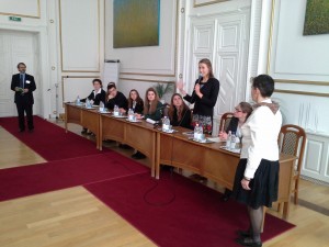 Sessione plenaria nel Palazzo del Comune di Miskolc