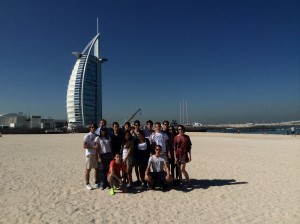 Il gruppo dei Leoniani a Dubai
