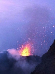 Stromboli attivo