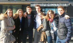 I nostri JEEPERS: da sin. Victoria, Chiara, Nicolò, Giacomo, Federica, Sofia, Gabriele  