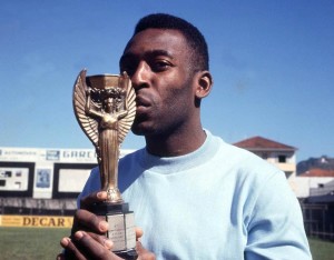 Pelé e la Coppa Rimet
