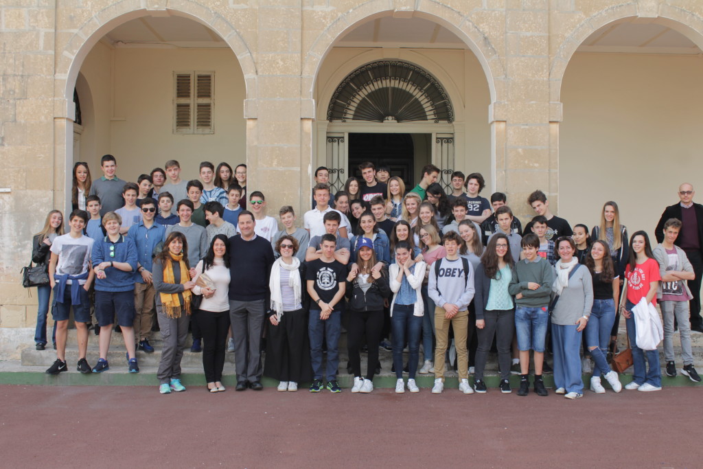 Foto di gruppo al St. Aloysius