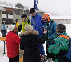 Tommaso Astolfi premiato ai regionali di sci