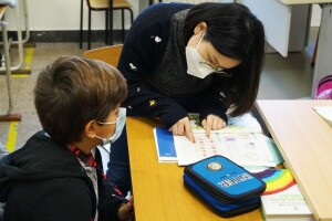 Una istantanea dal corso di lingua cinese attivato dall'Istituto Leone XIII.